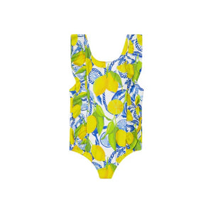 Kenny Flowers Kids Positano Ruffle One Piece