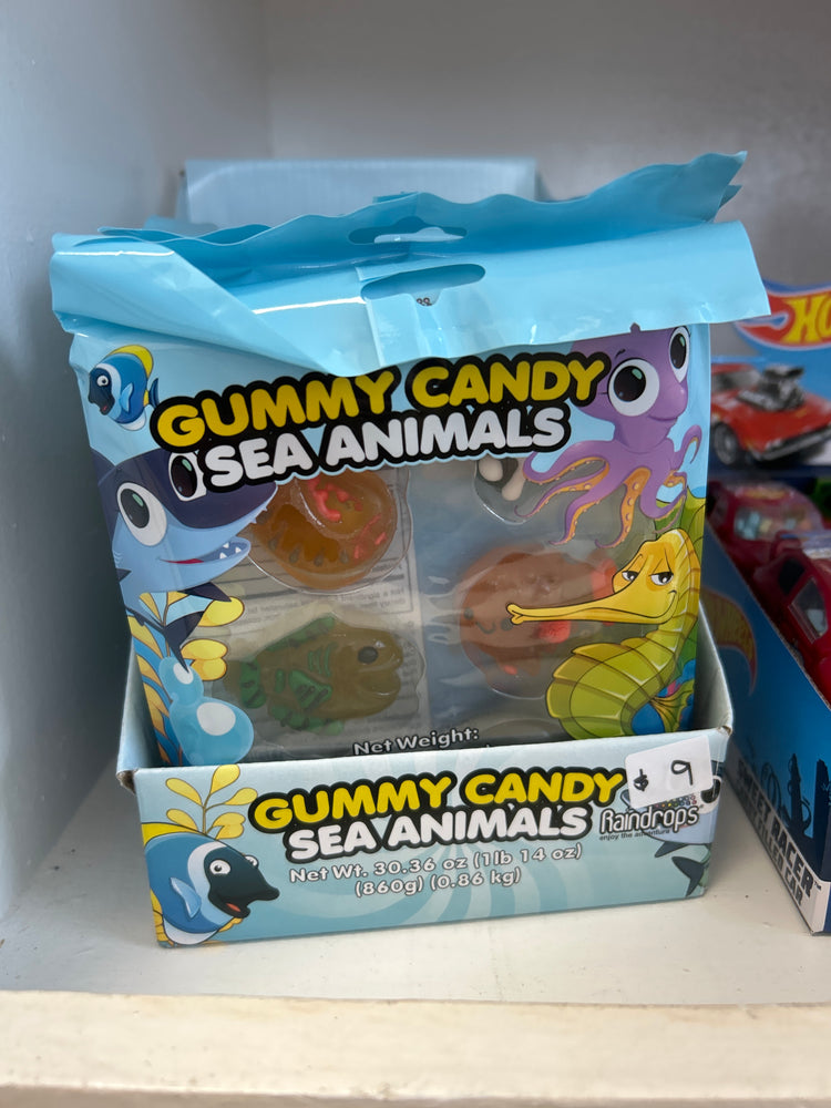 Gummy sea animals bag