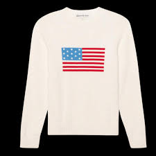 Ellsworth and Ivy Kids American Flag Sweater